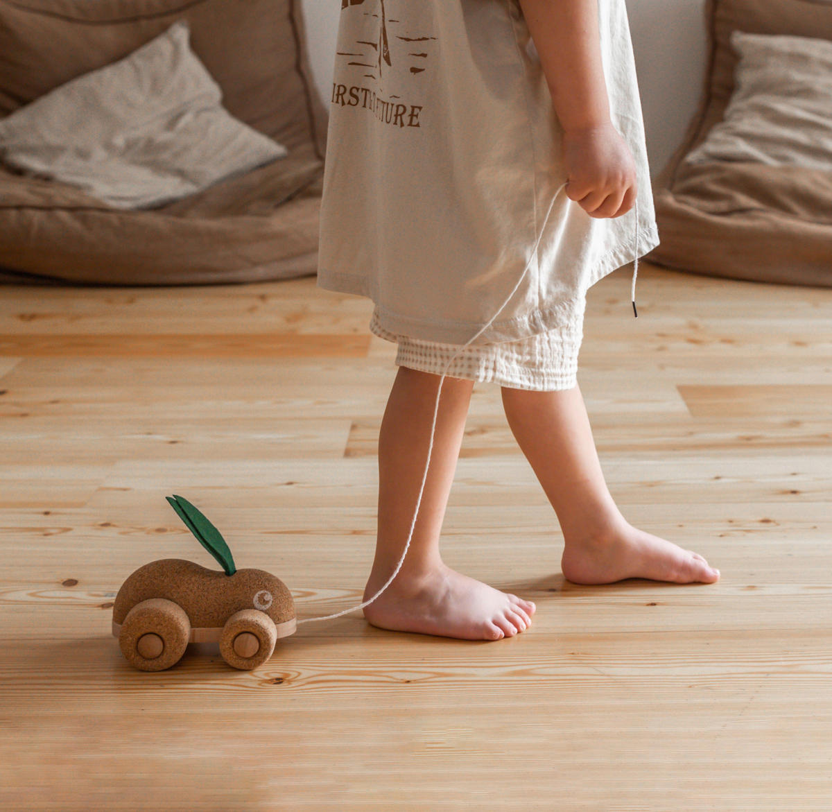 NACHZIEHWAGEN  - Basics, Holz (16/9,8/10cm)