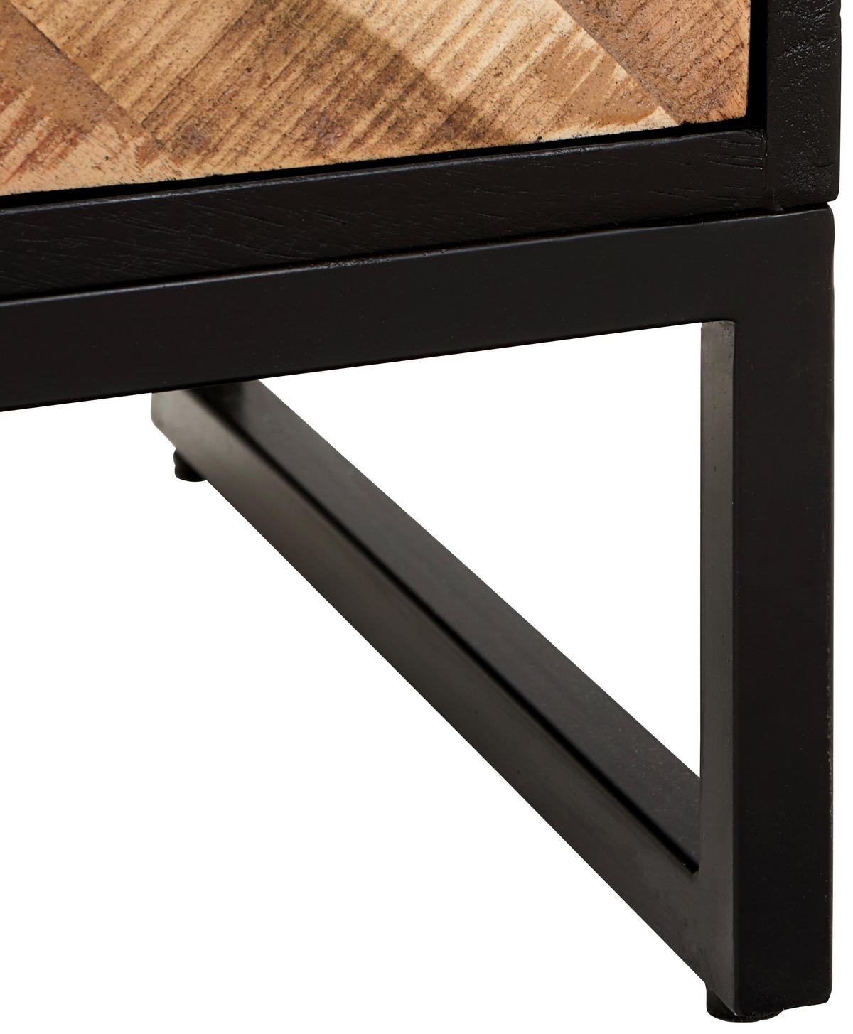 KOMMODE  in 90/90/40 cm  - Schwarz/Akaziefarben, Design, Holz/Holzwerkstoff (90/90/40cm) - MID.YOU