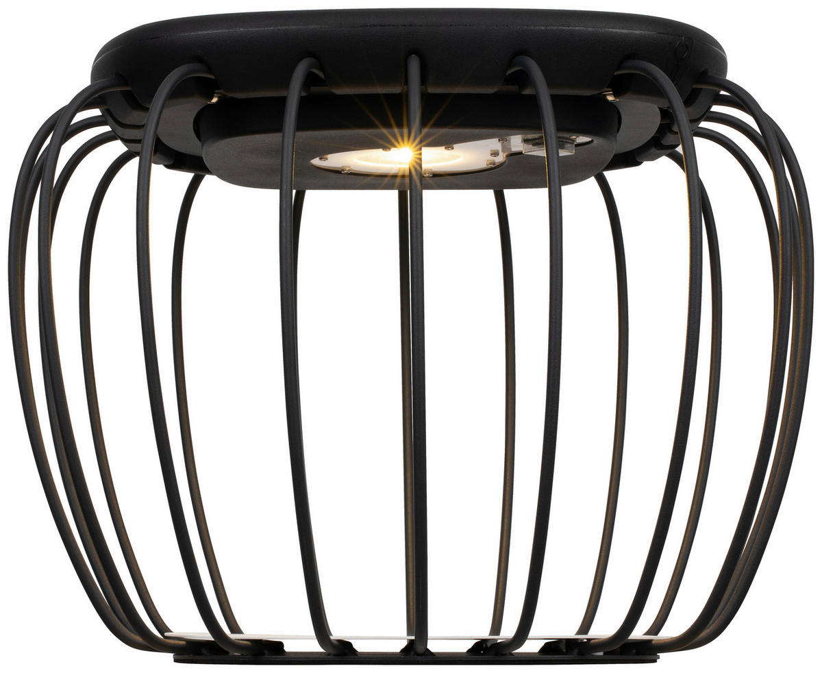 AUßENLEUCHTE 40/30 cm   - Schwarz, Trend, Kunststoff/Metall (40/30cm) - Novel