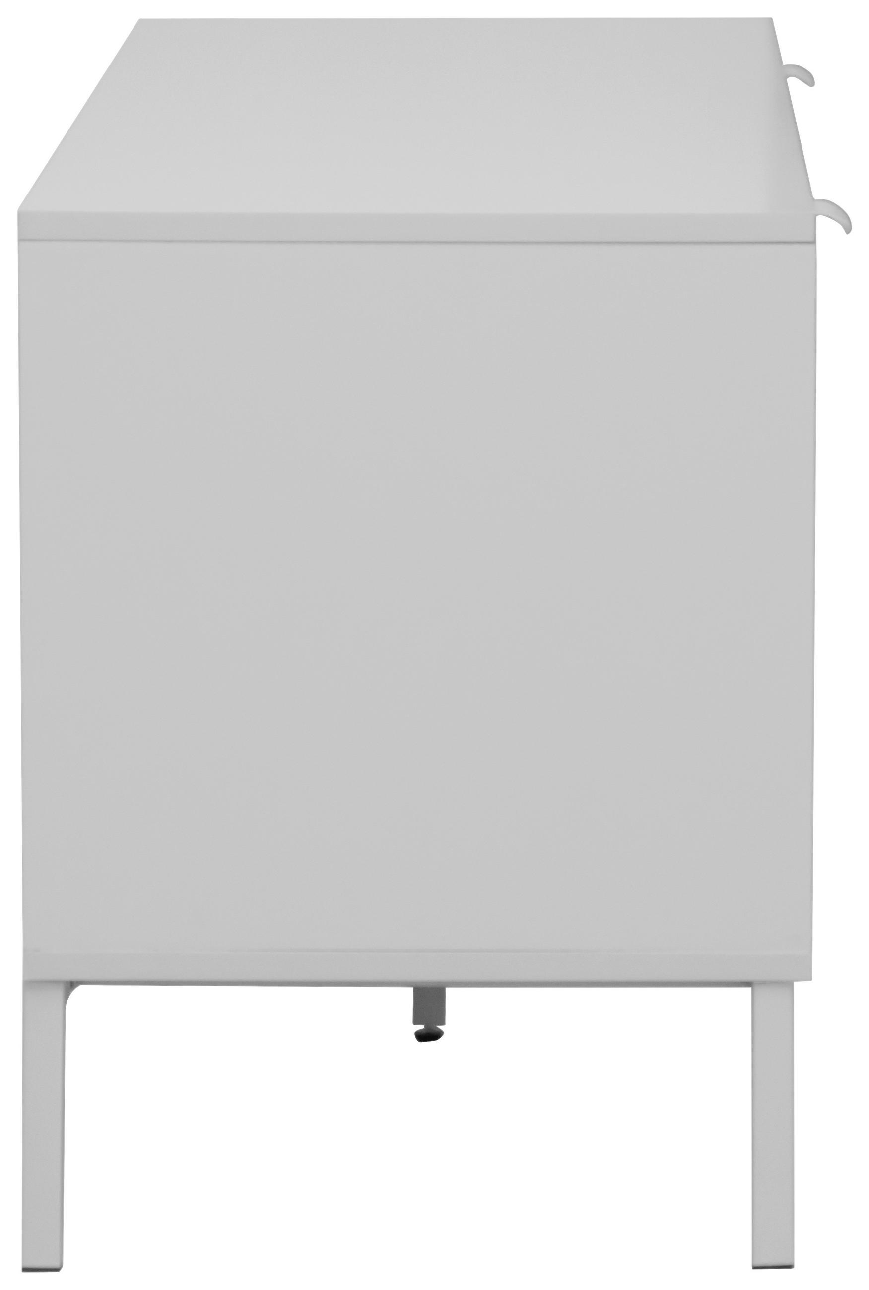 LOWBOARD  in 140/54/40 cm  - Kaschmir, Design, Holzwerkstoff/Metall (140/54/40cm) - MID.YOU