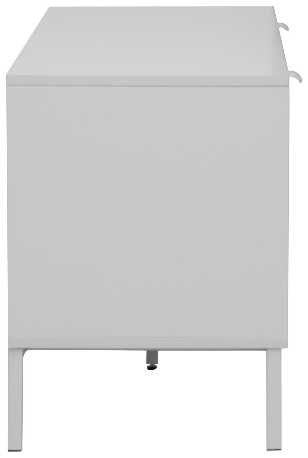 LOWBOARD  in 140/54/40 cm  - Kaschmir, Design, Holzwerkstoff/Metall (140/54/40cm) - MID.YOU