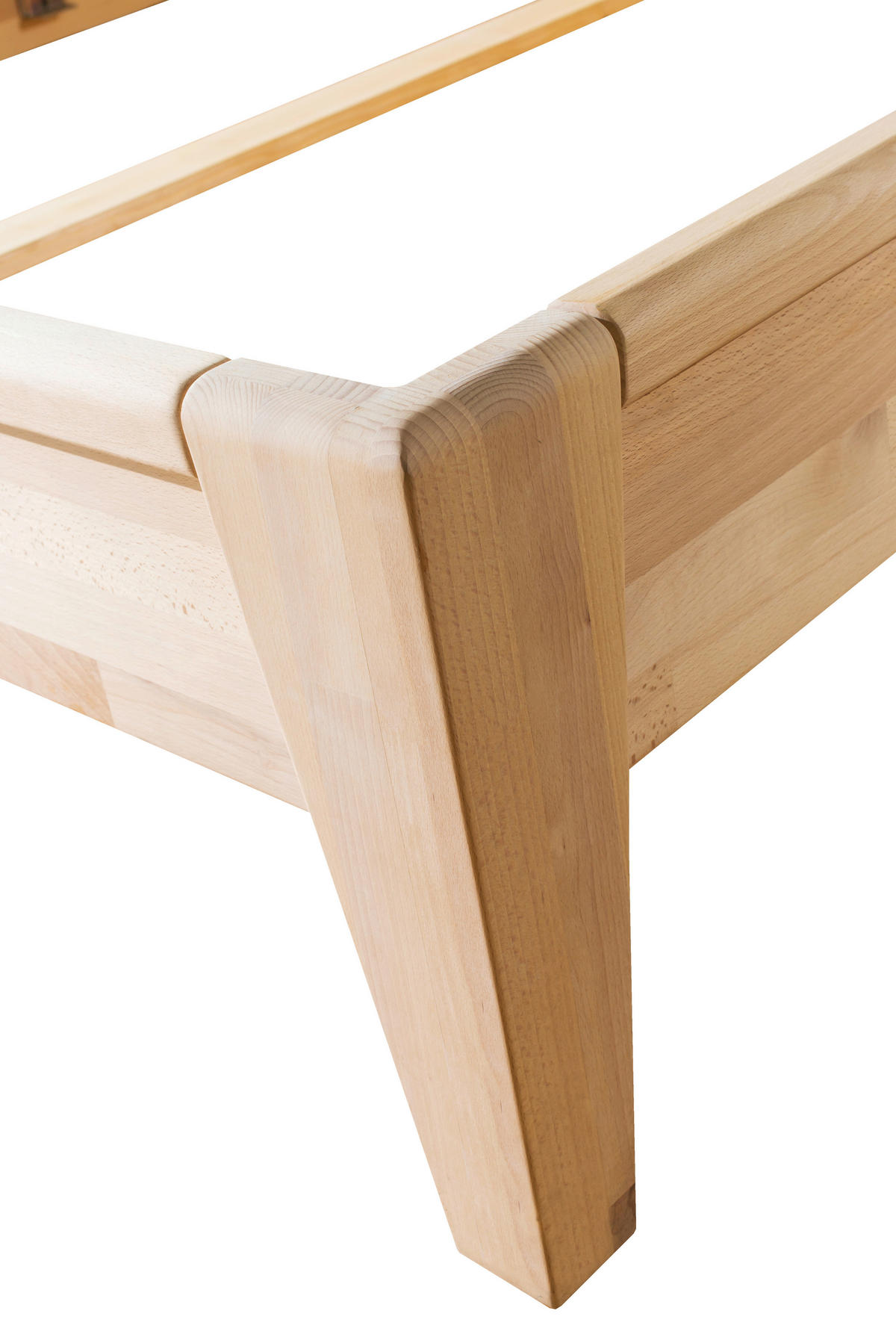 ÁGY 180/200 cm  geszt bükk  - geszt bükk, Natur, fa (180/200cm) - MID.YOU