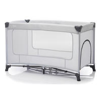 CESTOVNÁ POSTIEĽKA   - sivá, Basics, kov/textil (120/60cm) - Fillikid