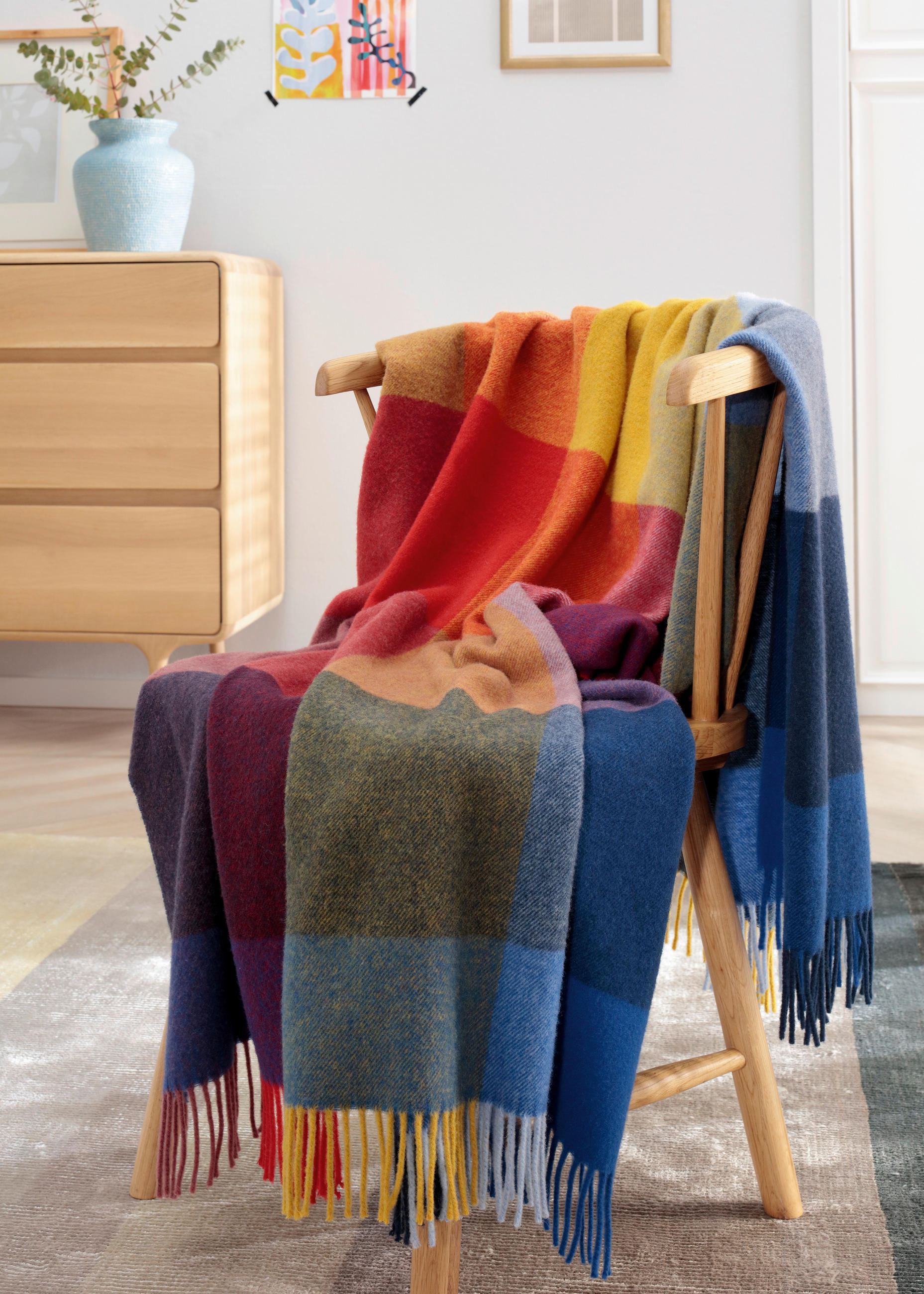 ODEJA 130/170 cm modra  - modra, Konvencionalno, tekstil (130/170cm)