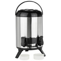 HEIßGETRÄNKESPENDER  - Edelstahlfarben, Basics, Metall (9l)
