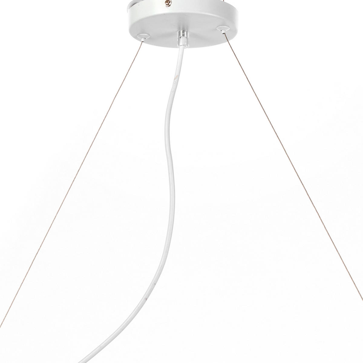 HÄNGELEUCHTE 73/15/90 cm   - Weiß, Design, Kunststoff/Metall (73/15/90cm)