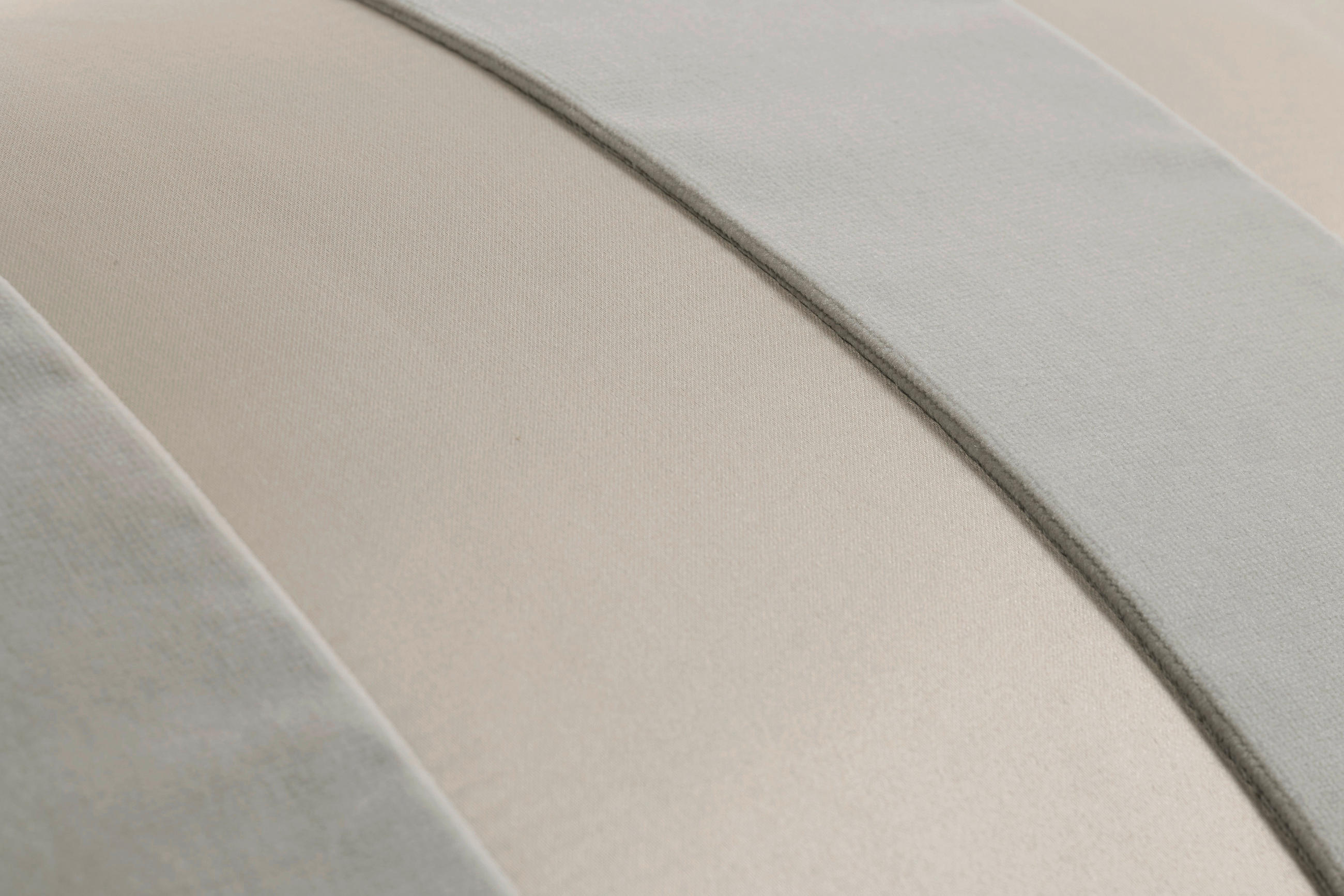 KISSENHÜLLE Marcel.Remus.Design- Valdemossa schwarz 40/60 cm  - Beige/Creme, Design, Textil (40/60cm) - Marcel Remus