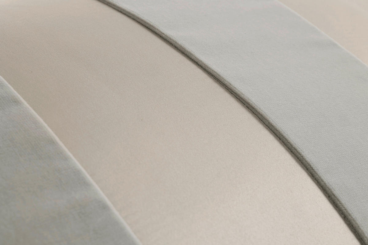 KISSENHÜLLE Marcel.Remus.Design- Valdemossa schwarz 40/60 cm  - Beige/Creme, Design, Textil (40/60cm)