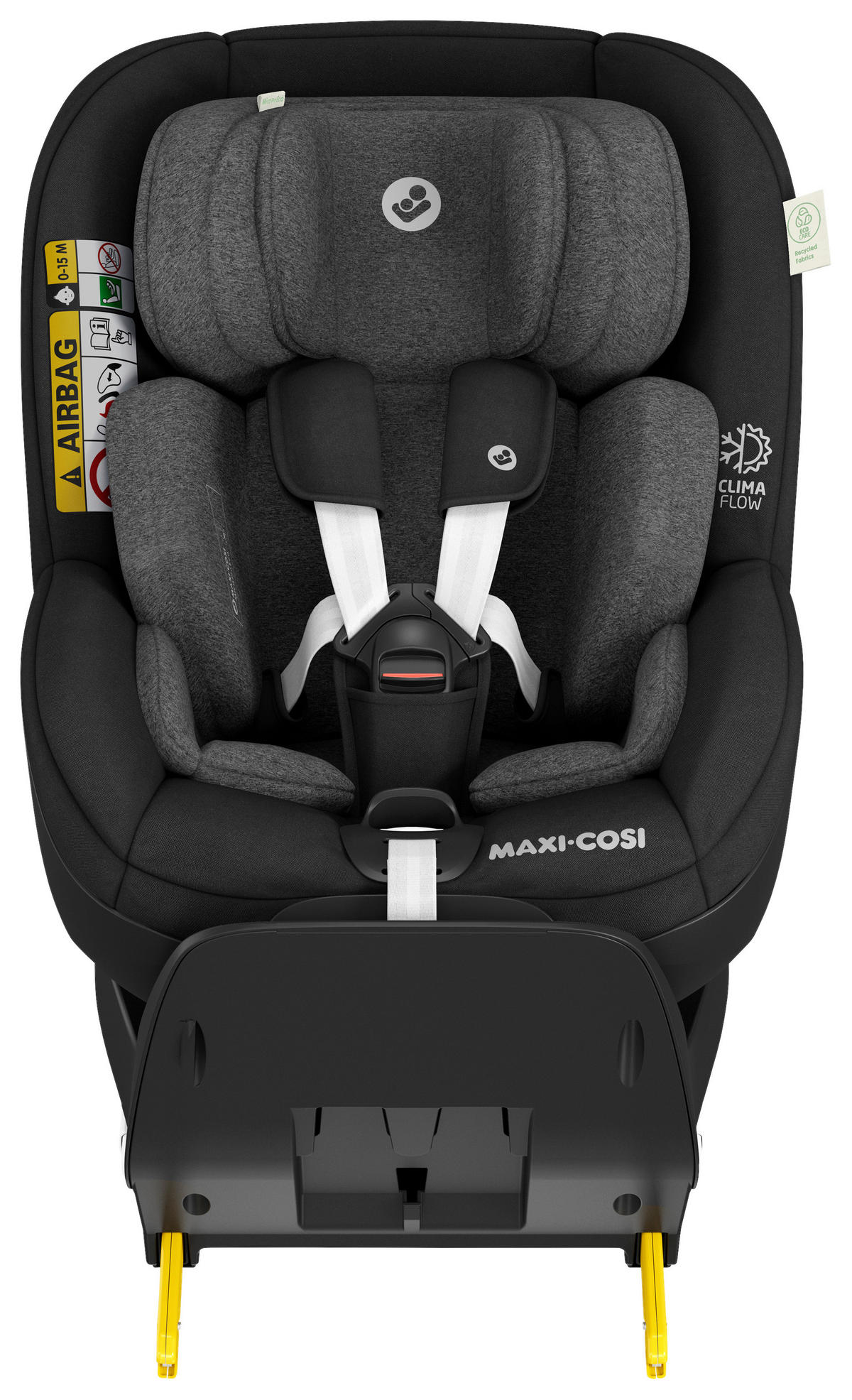 AUTO-SEDIŠTE ZA DECU  Mica Pro Eco  - crna, Osnovno, tekstil/metal (44,2/64,8/68,3cm) - Maxi-Cosi