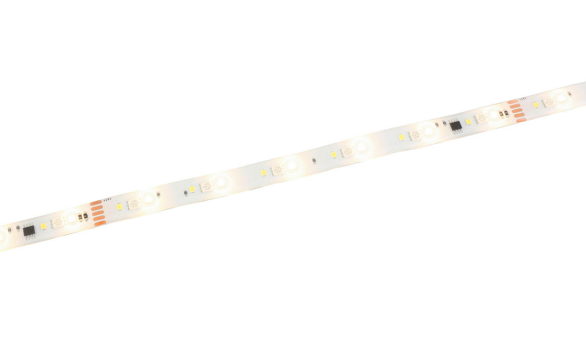 LED-STRIP 300 cm  Rainbow 3  - Weiß, Design, Kunststoff (300cm) - Novel