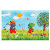 KINDERTEPPICH 140/200 cm Spiegelburg G.A.R.D.E.N  - Blau/Hellgrün, Trend, Kunststoff/Textil (140/200cm)