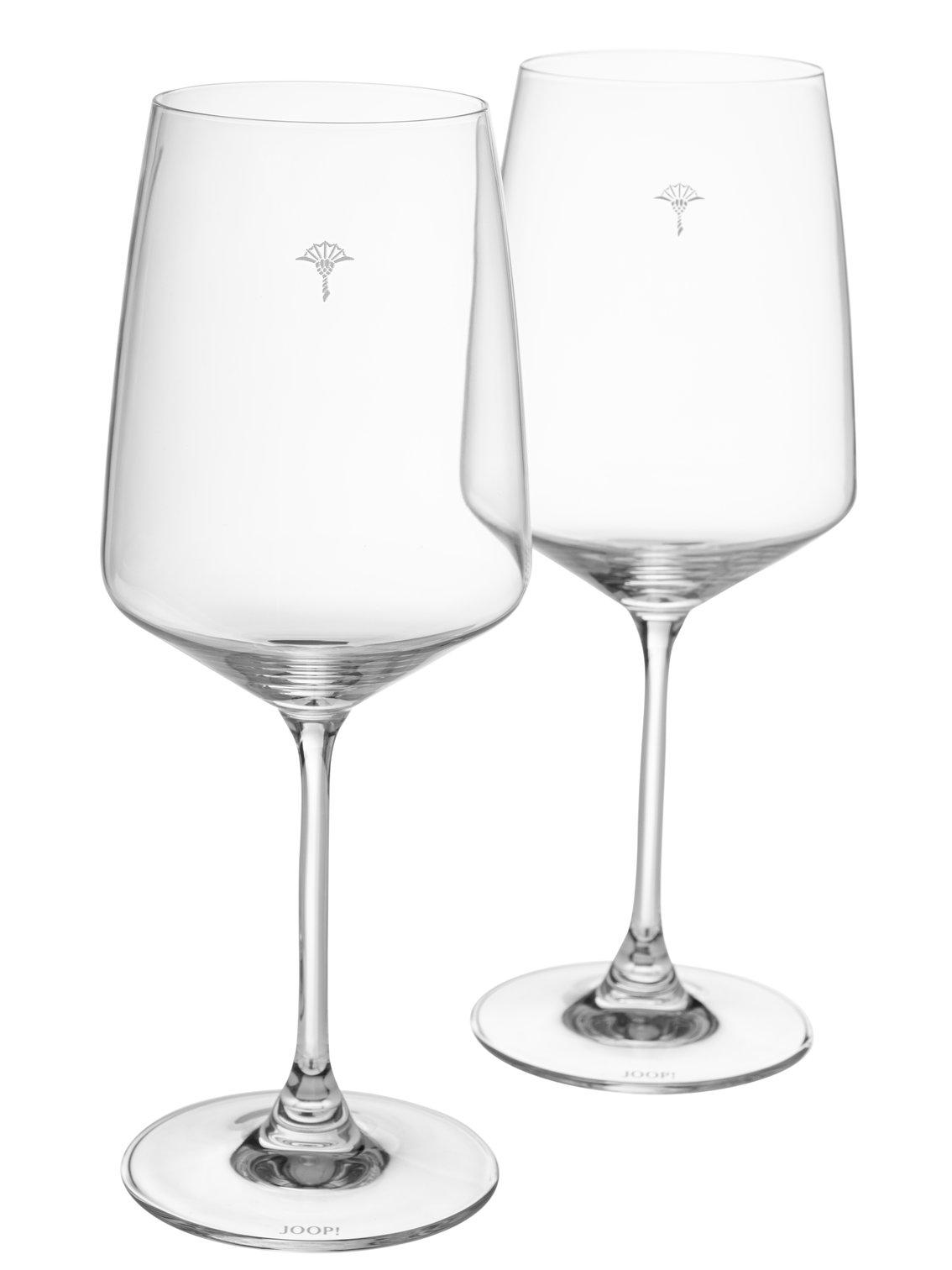 ROTWEINGLAS Single Cornflower 520 ml 2-teilig  - Design, Glas (8,8/22,5cm) - Joop!