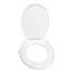 WC-SITZ Weiß - Weiß, Basics, Kunststoff (38/5,5/46cm) WC-SITZ Weiß - Weiß, Basics, Kunststoff (38/5,5/46cm)