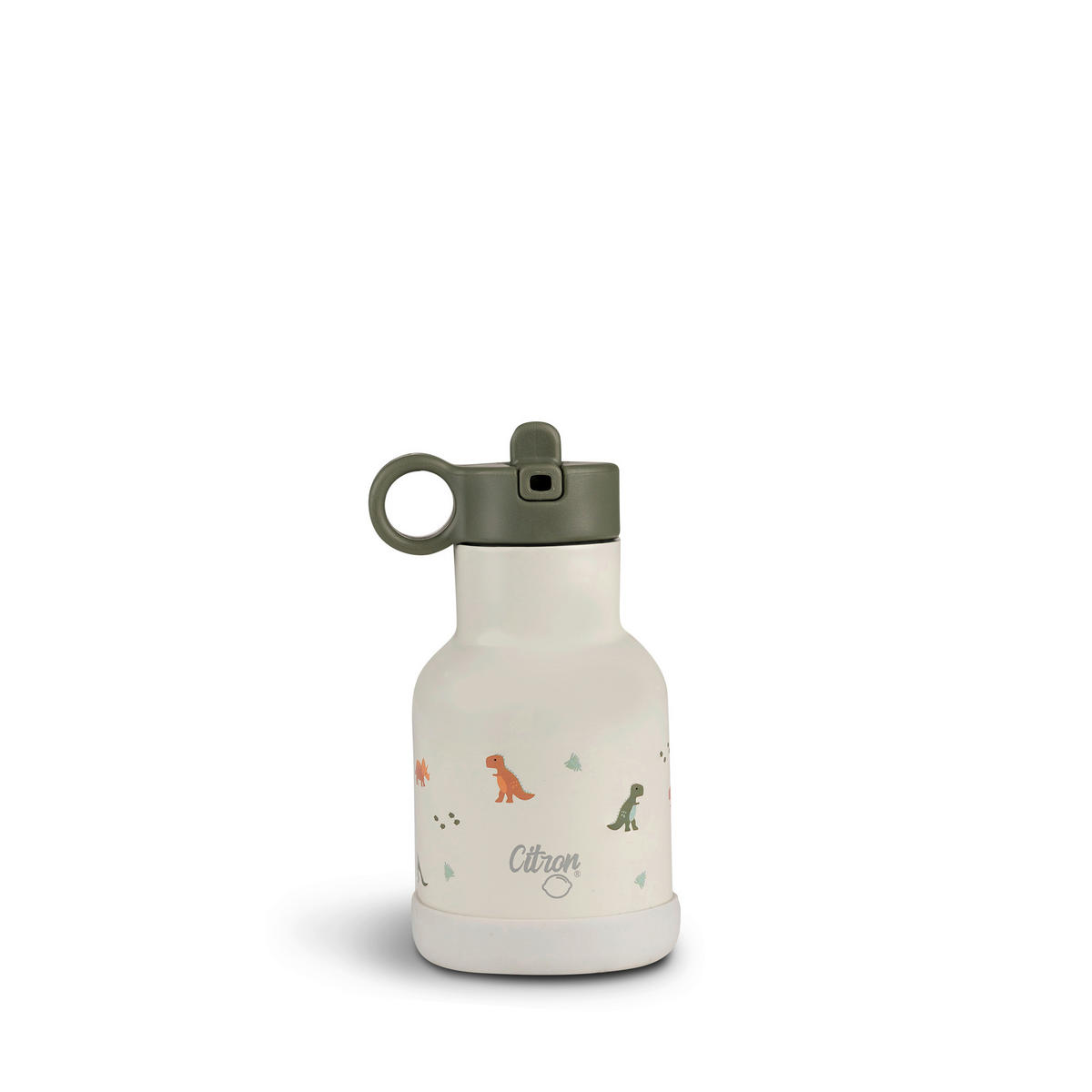 KINDERTRINKFLASCHE  - Weiss, Basics, Kunststoff/Metall (7,4/15,5cm)