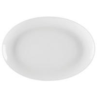 PLADENJ  Rondo    35/25/3 cm         - bela, Konvencionalno, keramika (35/25/3cm) - Seltmann Weiden