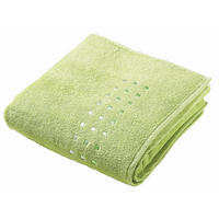 DUSCHHANDDUK 70/140 cm  - grön, Klassisk, textil (70/140cm) - Best Price