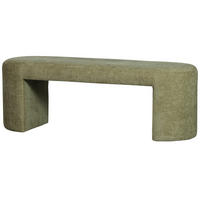 SITZBANK 130/46/46 cm Chenille Olivgrün  - Olivgrün, Design, Textil (130/46/46cm) - Carryhome