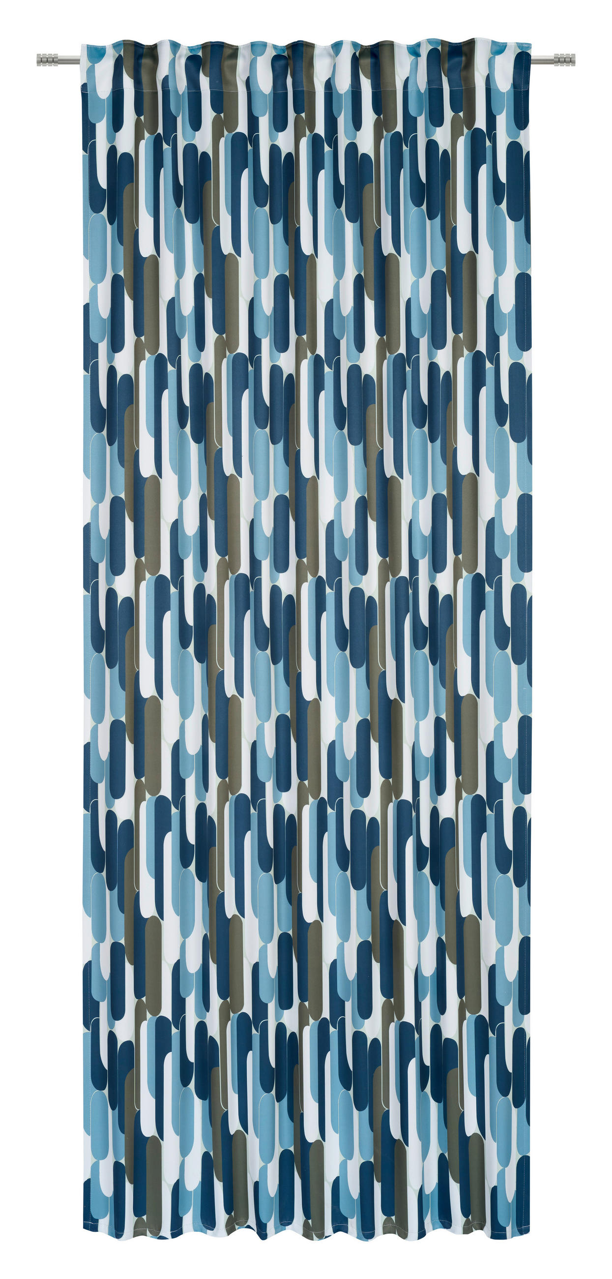 FERTIGVORHANG Verdunkelung  - Türkis/Blau, Trend, Textil (140/245cm) - Esposa