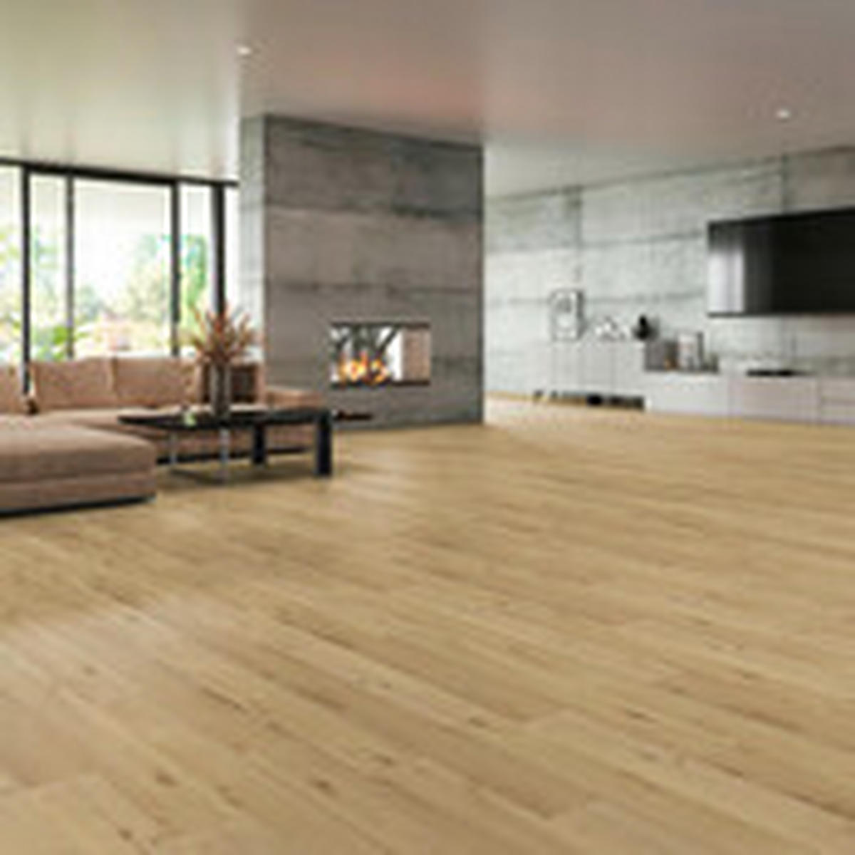 VINYLBODEN Novo Eiche Safari 100001801  per  m² - Design, Holz (120,5/21/0,98cm) - Tilo