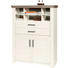 HIGHBOARD Melamin, tiefgezogen Eichefarben, Weiß - Edelstahlfarben/Eichefarben, Design, Holzwerkstoff/Metall (104,55/142,6/42,2cm) - SetOne by Musterring HIGHBOARD Melamin, tiefgezogen Eichefarben, Weiß - Edelstahlfarben/Eichefarben, Design, Holzwerkstoff/Metall (104,55/142,6/42,2cm) - SetOne by Musterring