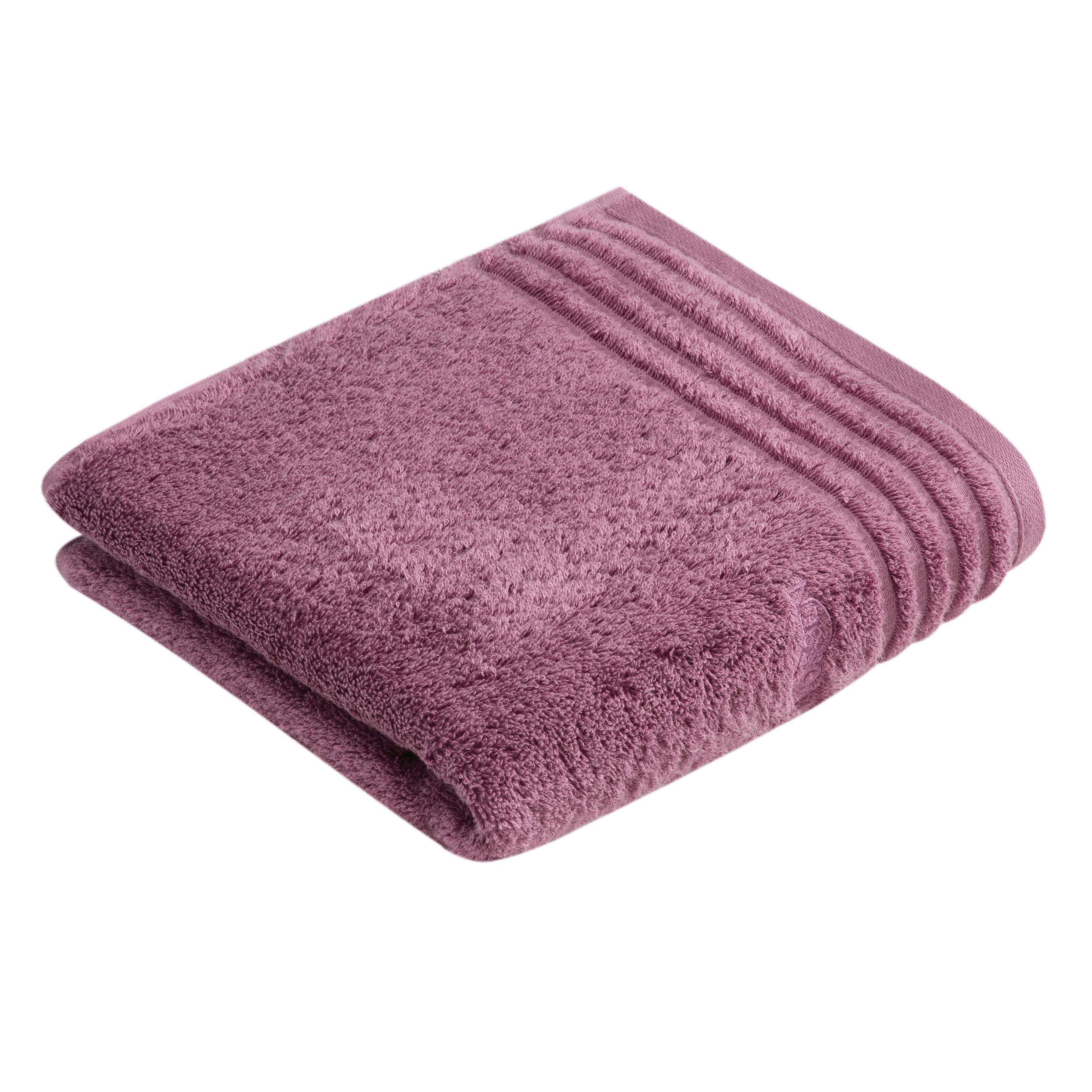 HANDTUCH 50/100 cm Vienna Style Supersoft Bordeaux  - Bordeaux, Basics, Textil (50/100cm) - Vossen