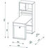 MINI-OFFICE Schreibtisch seitenverkehrt montierbar Weiß - Weiß, Design (64,8/145,1/114,1cm) - Carryhome MINI-OFFICE Schreibtisch seitenverkehrt montierbar Weiß - Weiß, Design (64,8/145,1/114,1cm) - Carryhome