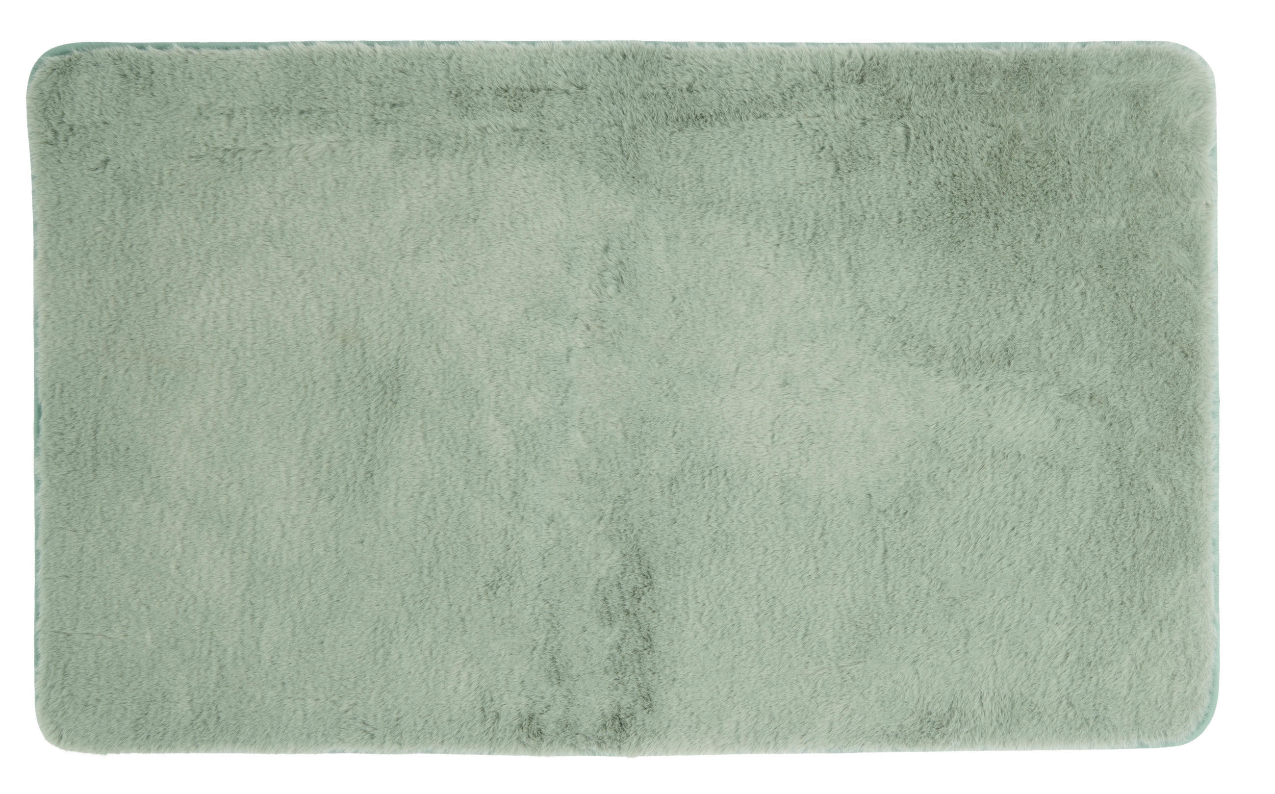 BADEMATTE Salbeigrün 60/100 cm  - Salbeigrün, Basics, Kunststoff/Textil (60/100cm) - Esposa