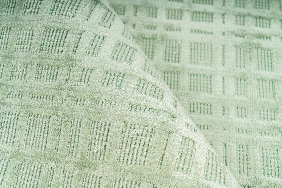 FLACHWEBETEPPICH 80/150 cm Karma Mintgrün  - Mintgrün, Basics, Textil (80/150cm) - Novel