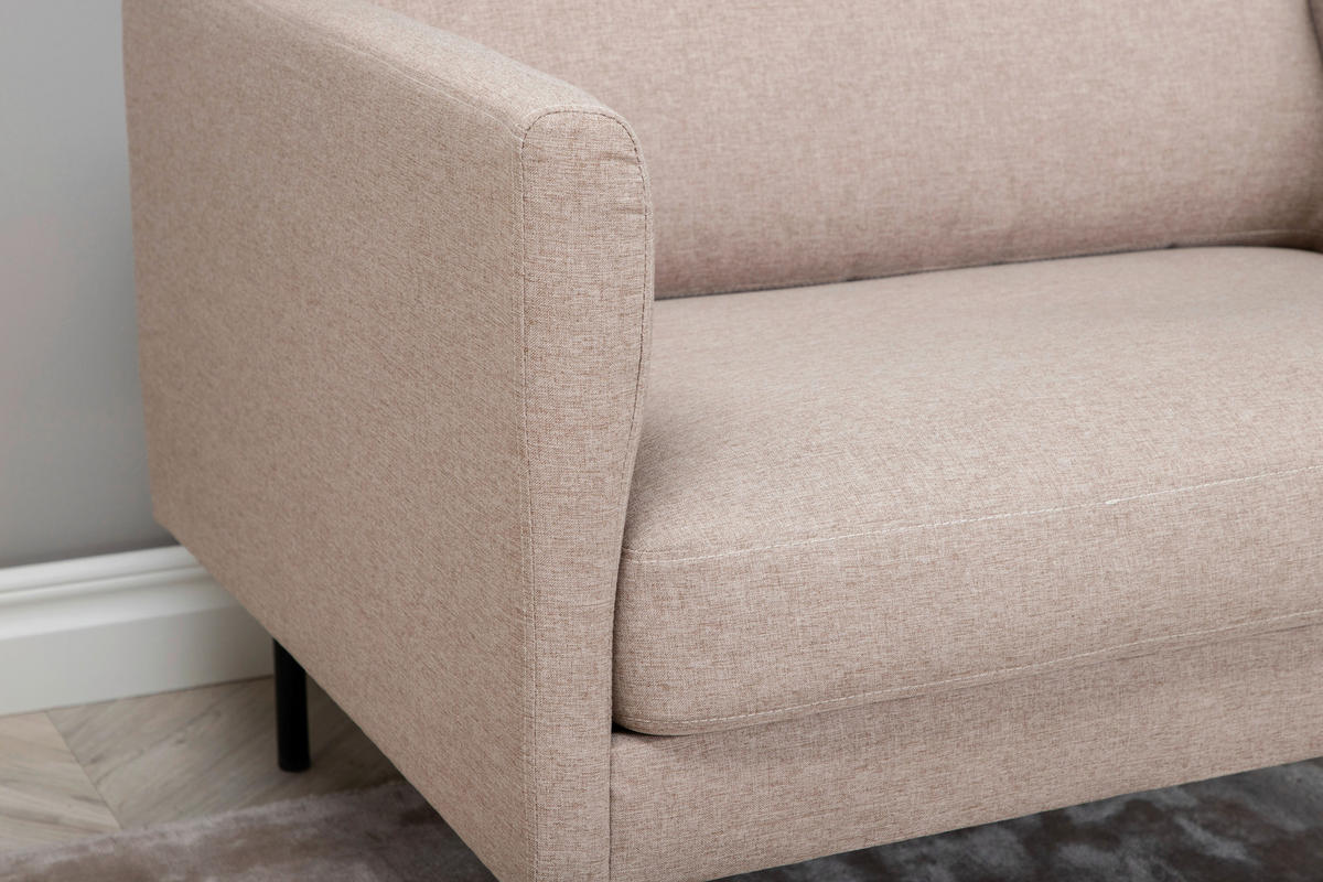 FÅTÖLJ i metall, textil  - Design, metall/textil (95/80/84cm) - Livetastic