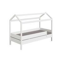 HAUSBETT Absturzsicherung  - Weiß, Design, Holz (210,4/100,0/155,0cm) - Paidi