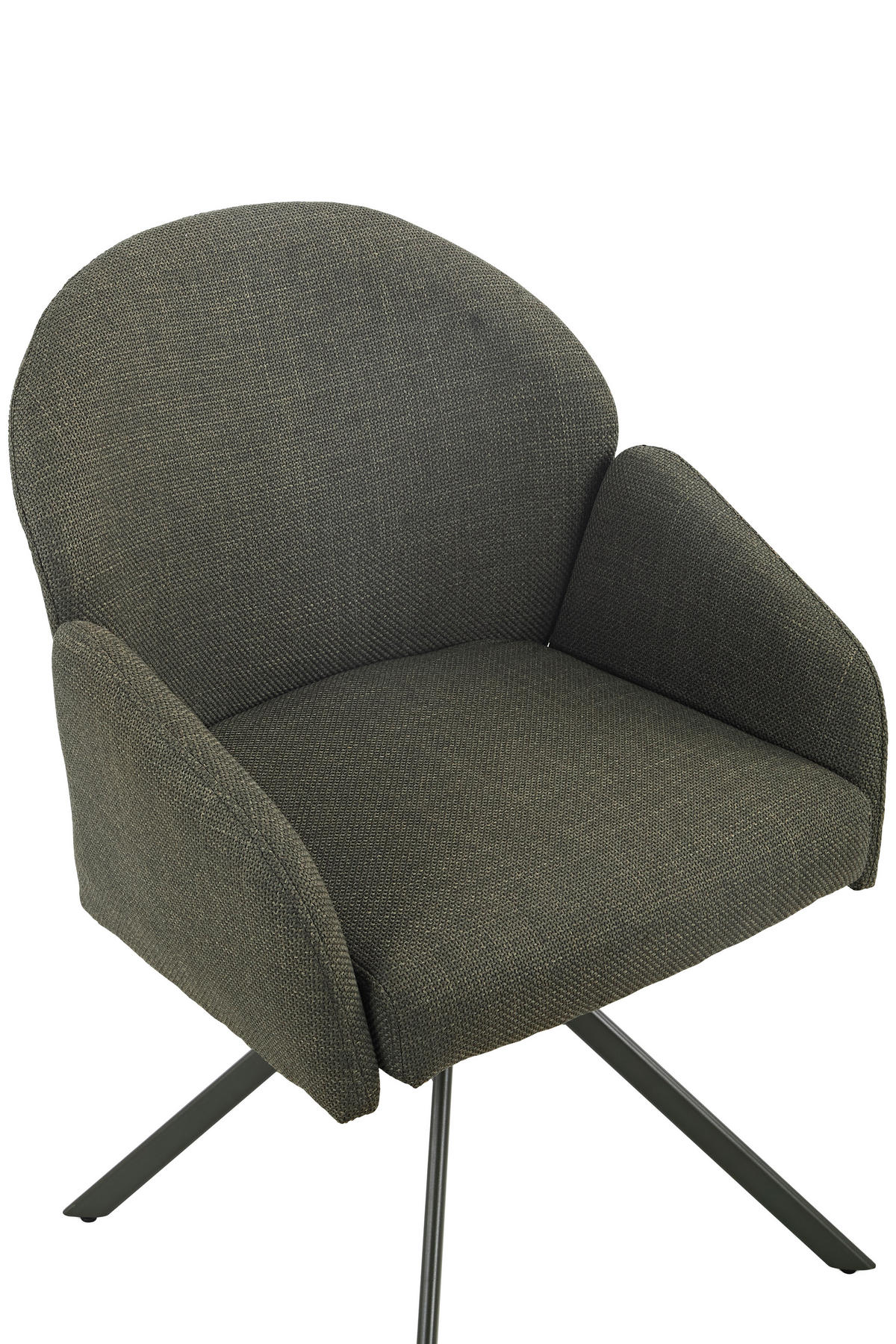 ARMLEHNSTUHL-SET 2 Stück  in Webstoff  - Grün, MODERN, Textil (56,5/84/61cm) - MID.YOU