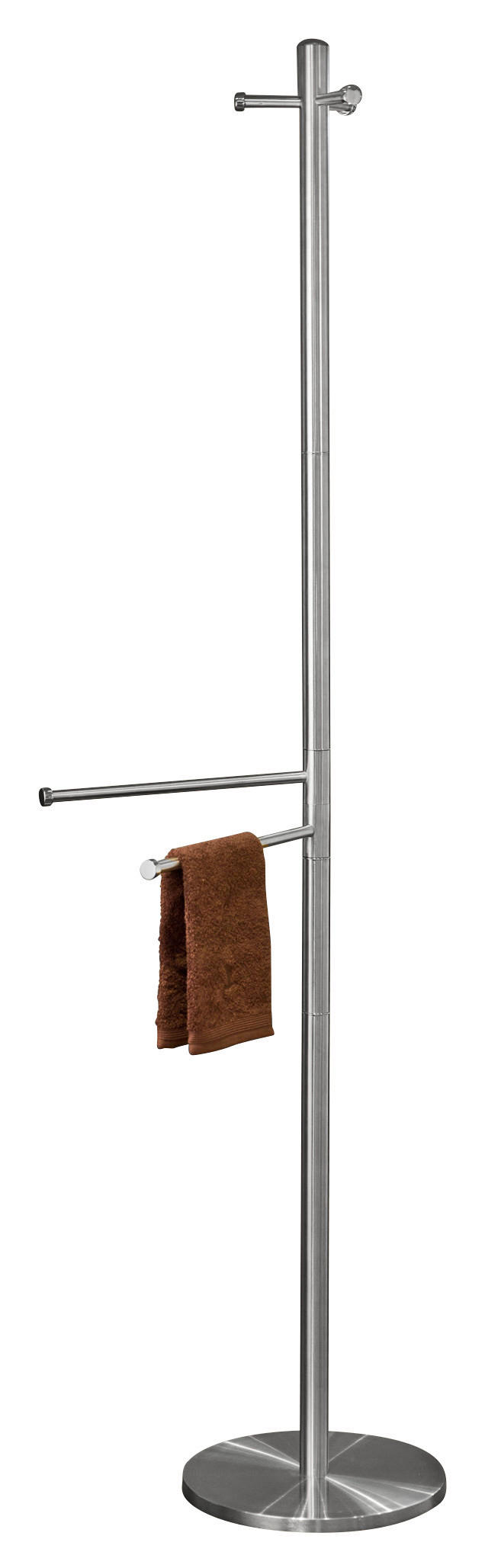 KLEIDERSTÄNDER in Chromfarben, Edelstahlfarben 60/175/60 cm   - Chromfarben/Edelstahlfarben, Basics, Metall (60/175/60cm)