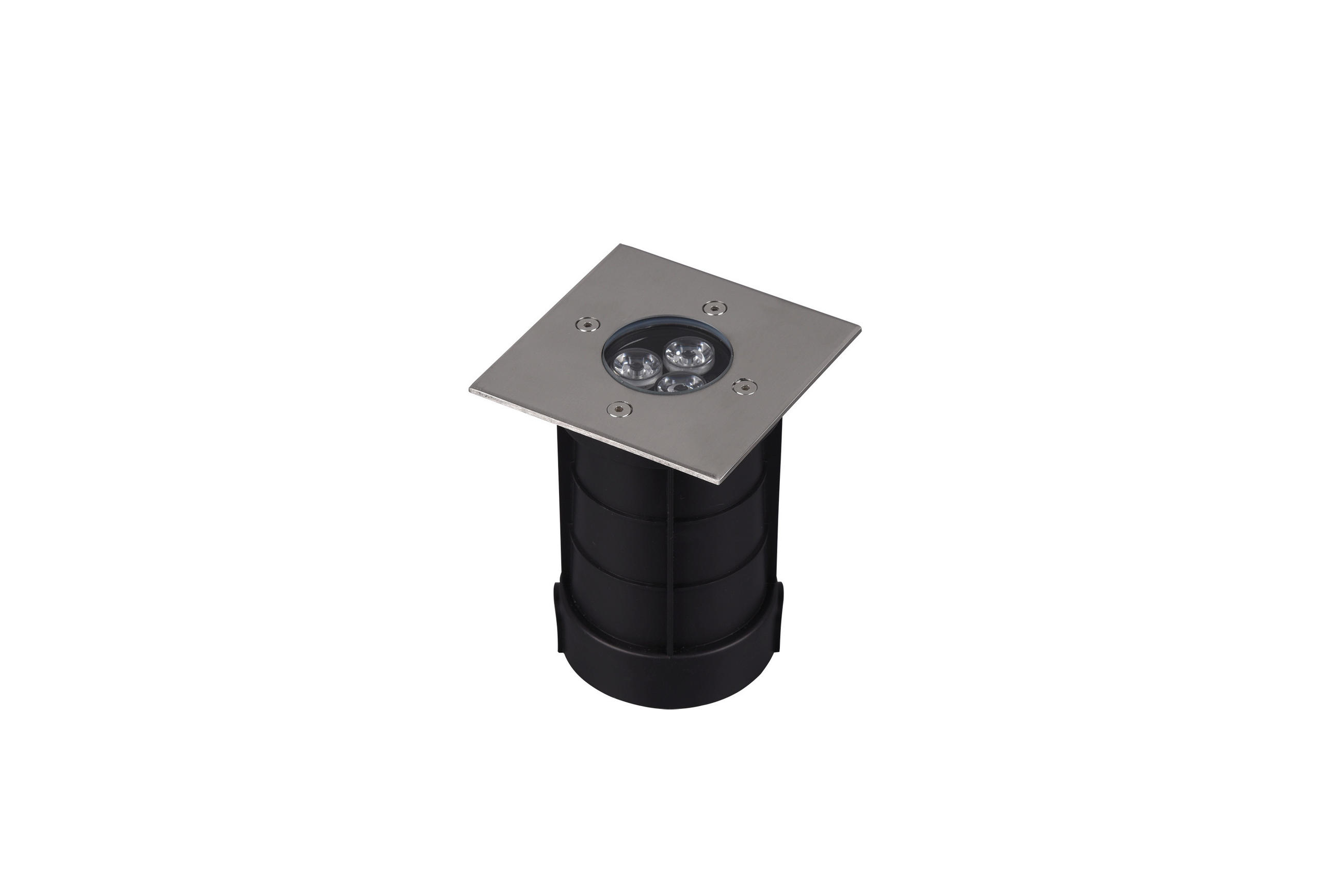 LED-UTOMHUSLAMPA - nickelfärgad, Basics, metall (11/14cm) - Trio Leuchten