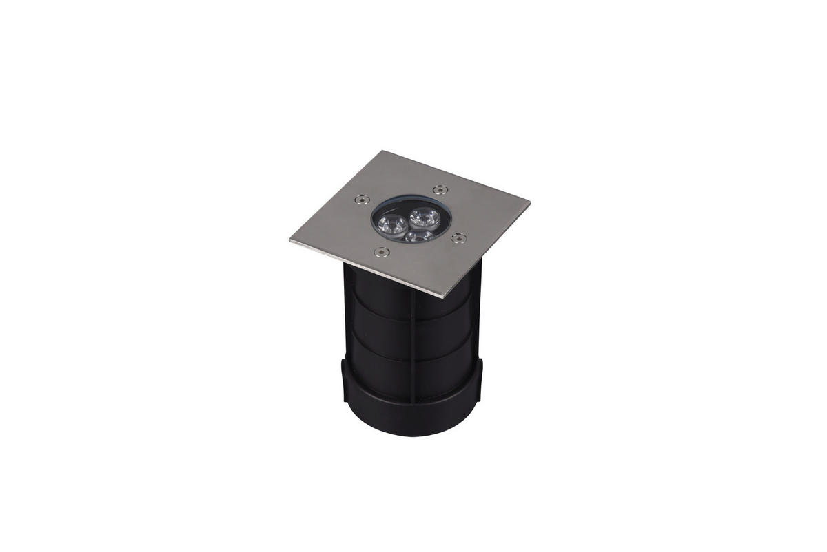 LED-AUßENLEUCHTE Belaja 11/14 cm   - Nickelfarben, Basics, Metall (11/14cm) - Trio Leuchten