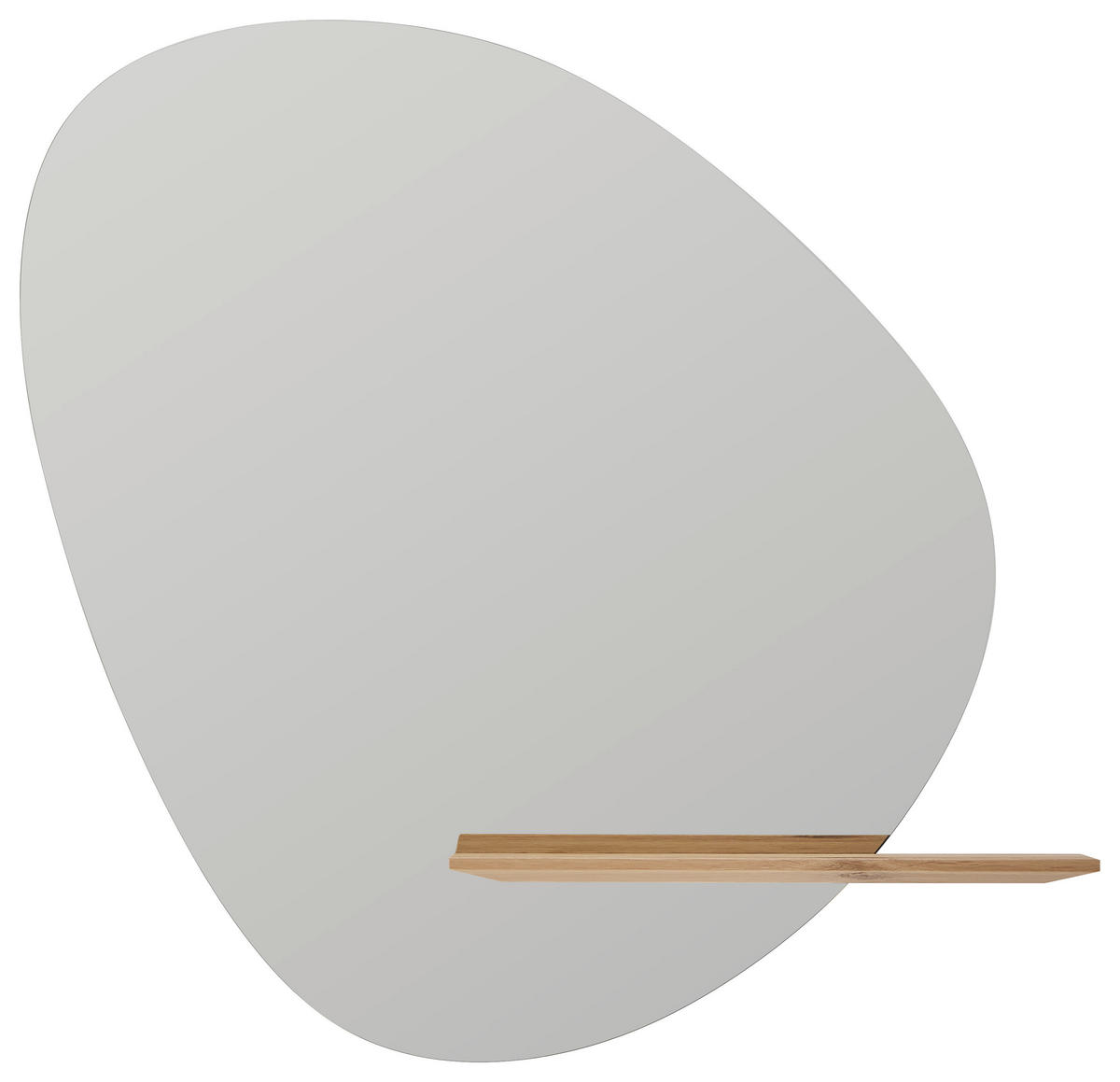 WANDSPIEGEL 82/81/18 cm    in organisch  - Design, Glas/Holz (82/81/18cm) - Johann Jakob