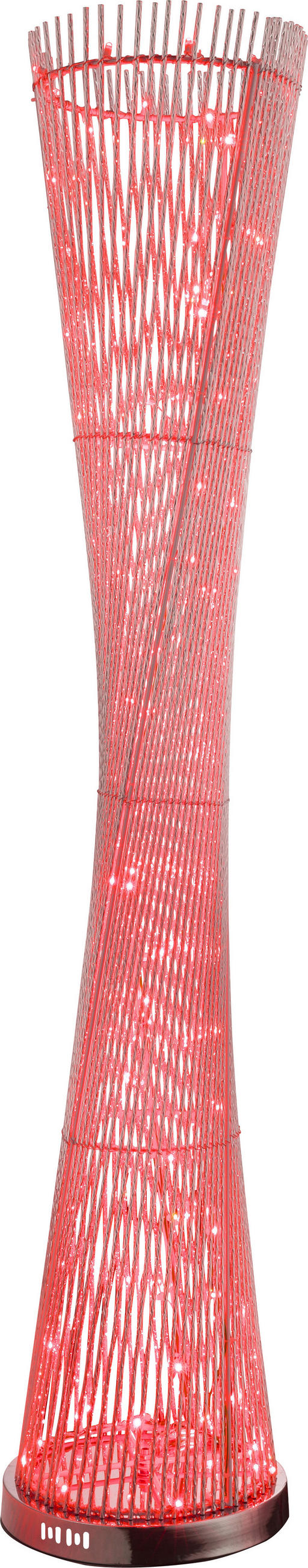 STOJEČA LED-SVETILKA  Anton /720 lm/// - srebrne barve, Design, kovina (28/143cm) - Globo