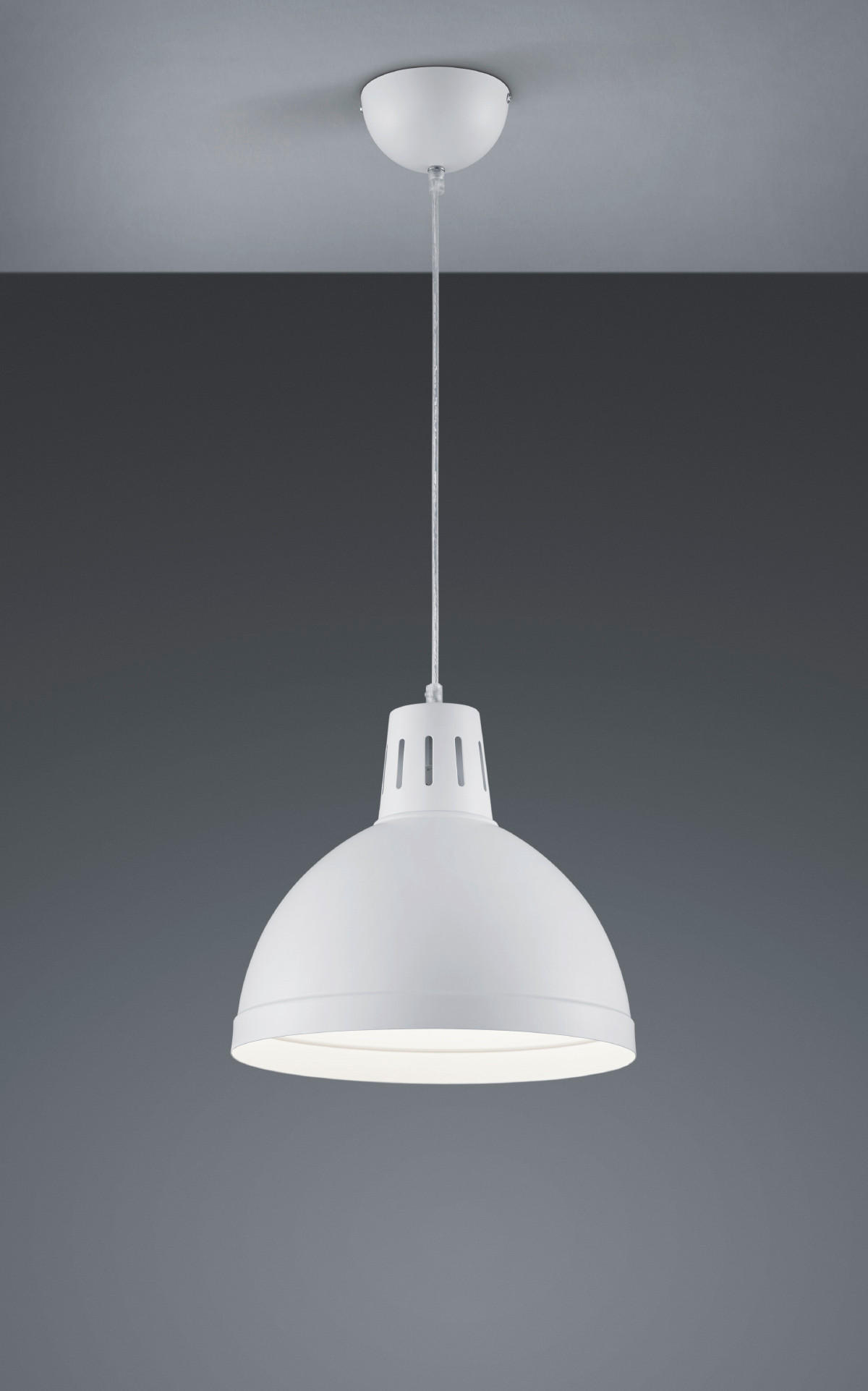 HÄNGELEUCHTE 30/150 cm  - Weiß, KONVENTIONELL, Metall (30/150cm) - Boxxx
