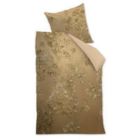 PÅSLAKANSET 2-teilig satin 150/210 cm  - guldfärgad, Design, textil (150/210cm) - Novel