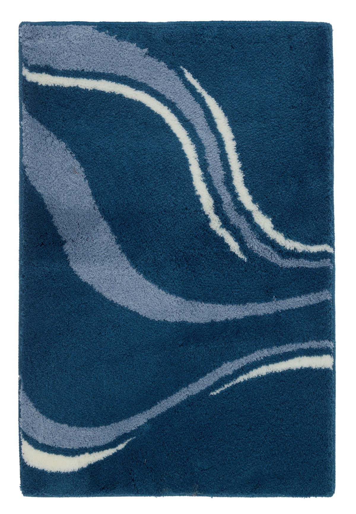 KOBEREC DO KOUPELNY,  - tmavě modrá, Design, textil/plast (60/2/90cm) - Kleine Wolke