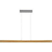 LED-HÄNGELEUCHTE Emilia   - Natur, Holz (160cm) - Herzblut