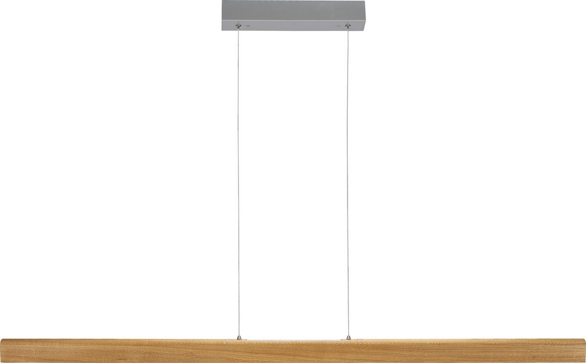 LED-HÄNGELEUCHTE Emilia   - Natur, Holz (160cm) - Herzblut
