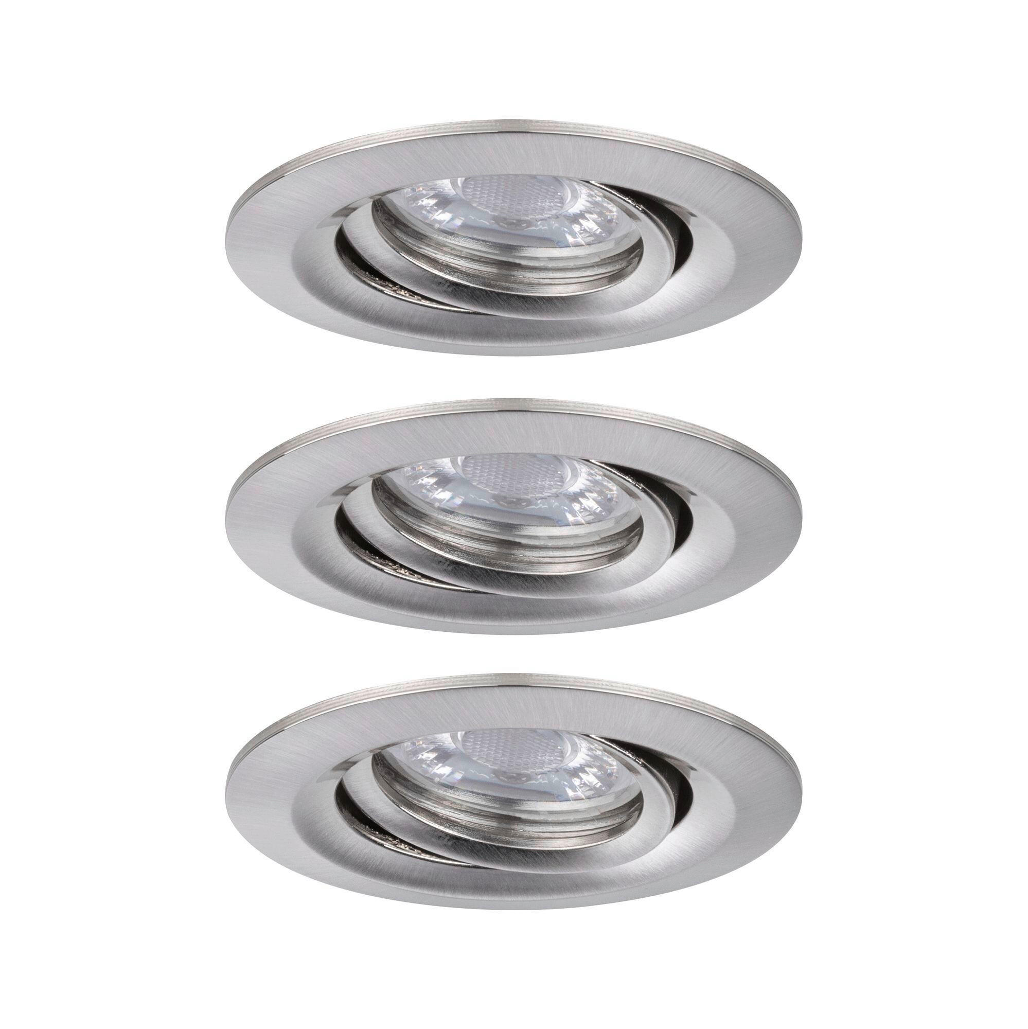 LED-EINBAUSPOT SET 6,6 cm  - Design (6,6cm) - Paulmann