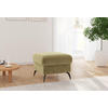 HOCKER Flachgewebe Olivgrün  - Schwarz/Olivgrün, KONVENTIONELL, Textil/Metall (58/50/58cm) - Sit & More