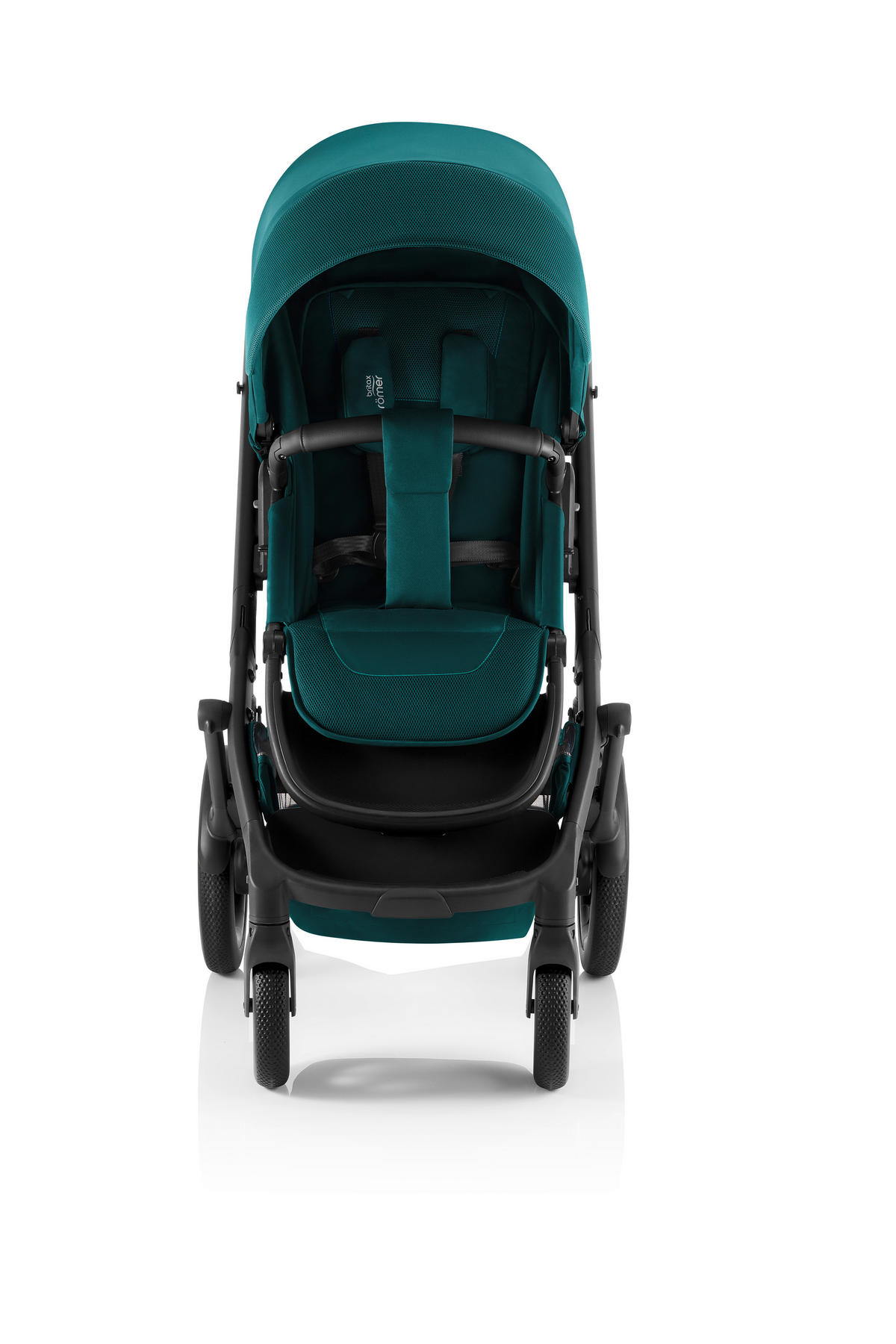 KINDERWAGEN Smile 5Z  - Schwarz/Grün, Basics, Textil/Metall (57/112/97,7cm) - Britax Römer