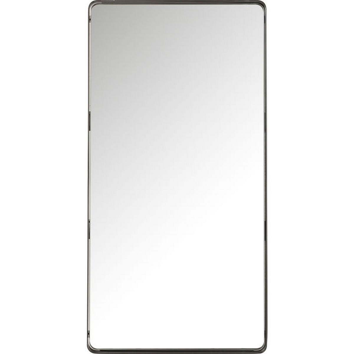 WANDSPIEGEL 60/120/5 cm  - Schwarz, Design, Glas/Metall (60/120/5cm) - Kare-Design