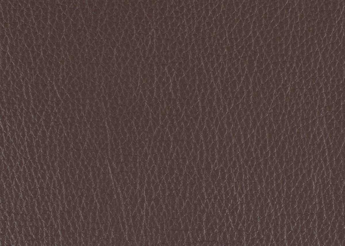 ECKSOFA in Echtleder Dunkelbraun  - Dunkelbraun/Schwarz, Design, Leder/Metall (291/176cm) - Valdera