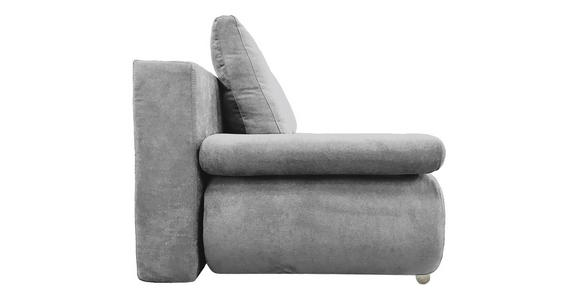 SCHLAFSOFA Jacquard Grau  - Chromfarben/Beige, Design, Textil (200/78/90cm) - Venda