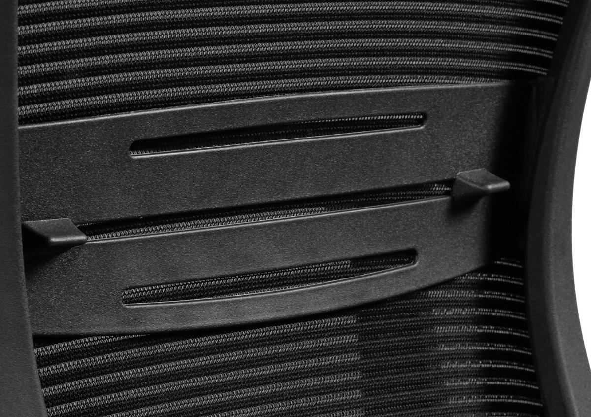 STOLICA OKRETNA  crna  tekstil  - crna/boje aluminija, Moderno, tekstil/metal (63/97/63cm) - MID.YOU