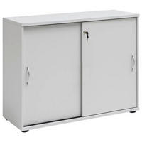 AKTENSCHRANK Hellgrau  - Hellgrau, Basics, Holzwerkstoff (100/77,4/39,5cm) - MID.YOU