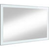 WANDSPIEGEL 120/77/2 cm    in rechteckig  - Weiß, Design, Glas (120/77/2cm)